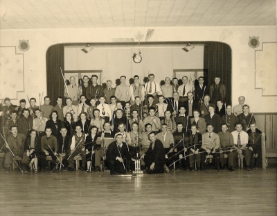 Old Group Photo of the Delhi Archery Club