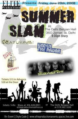 Summer Slam Poster